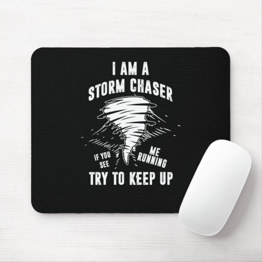 Ich bin ein Geschenk des Sturms Chaser Tornado Hur Mousepad (Mit Mouse)