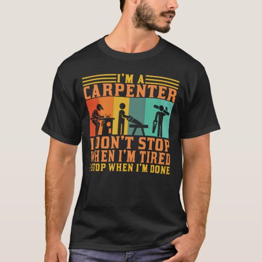 Ich bin ein Geschenk des Zimmermanns T-Shirt (Vorderseite)