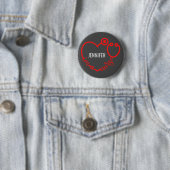 Ich bin ein Geschenk von Nurse Stethoscope Heart C Button (Beispiel)