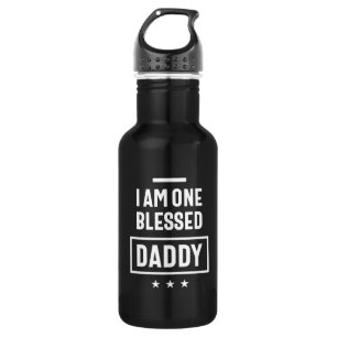 Ich bin ein gesegneter Daddy   Father Gift Edelstahlflasche