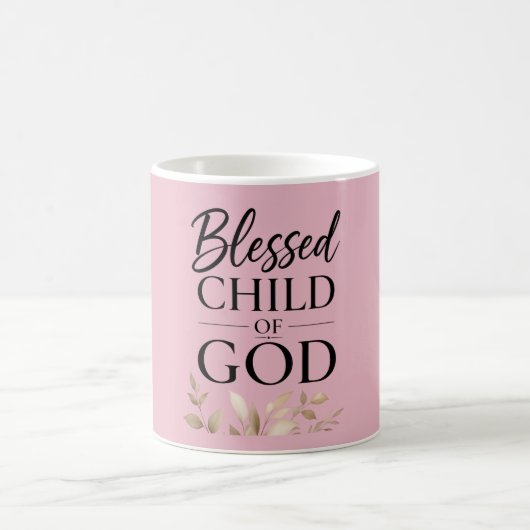Ich bin ein gesegnetes Kind Gottes Kaffeetasse (Mittel)