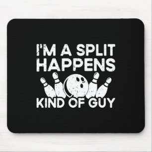 Ich bin ein gespaltener Typ Bowling Player - Funny Mousepad