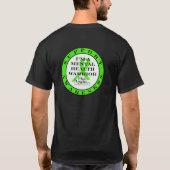 Ich bin ein Gesundheits-Krieger T-Shirt (Rückseite)