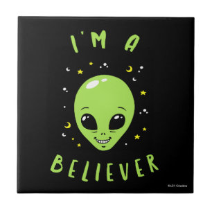 Ich bin ein Gläubiger Fliese