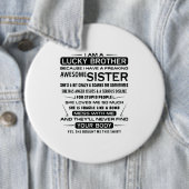Ich bin ein glücklicher Bruder Geschenke für Brude Button (Beispiel)