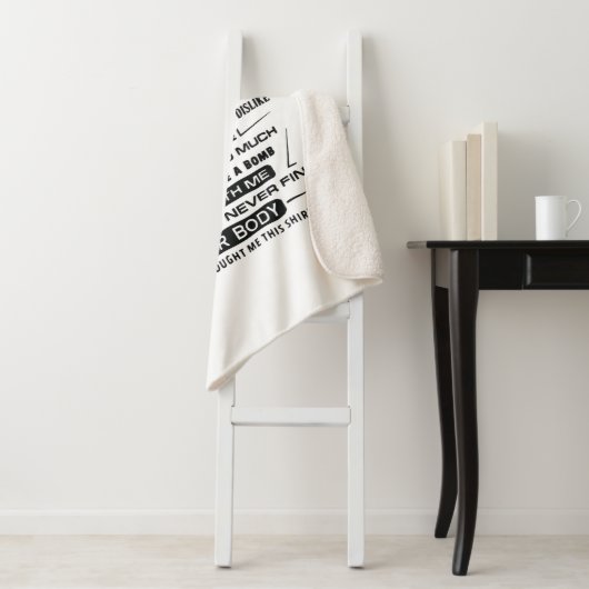 Ich bin ein glücklicher Bruder Geschenke für Brude Sherpadecke (Beispiel)