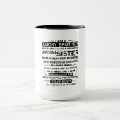 Ich bin ein glücklicher Bruder Geschenke für Brude Tasse (Zentrum)