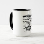 Ich bin ein glücklicher Bruder Geschenke für Brude Tasse (Vorderseite Links)