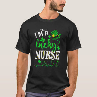 Ich bin ein glücklicher Grüner Stethoscope Patrick T-Shirt