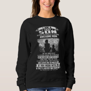 Ich bin ein glücklicher Sohn, weil ich durch das F Sweatshirt