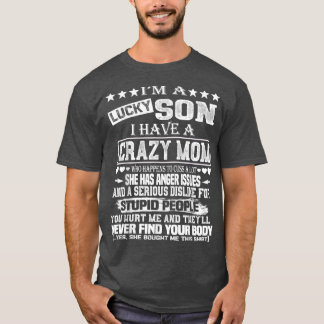 Ich bin ein Glückspilz, ich habe eine verrückte Mu T-Shirt