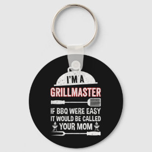 Ich bin ein Grillmeister, wenn Grillen leicht sonn Schlüsselanhänger