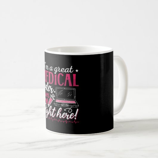 Ich bin ein großartiger ICD-Programmierer für Ärzt Kaffeetasse (VorderseiteRechts)
