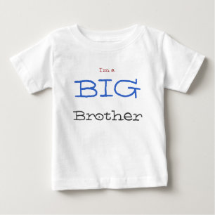 Ich bin ein großer Bruder Baby T-shirt