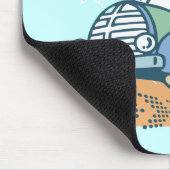 Ich bin ein großer Bruder - Lkw-Hemden und Geschen Mousepad (Ecke)