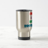 Ich bin ein großer Bruder-Text Reisebecher (Mittel)