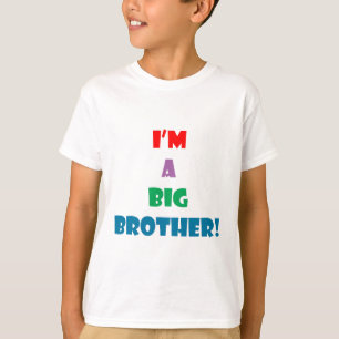 Ich bin ein großer Bruder-Text T-Shirt
