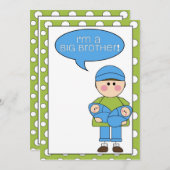 Ich bin ein großer Bruder (Zwillingsbrüder) Ankünd Ankündigung (Vorne/Hinten)