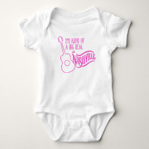 Ich bin ein großer Deal in Nashville-Bodysuit Baby Strampler