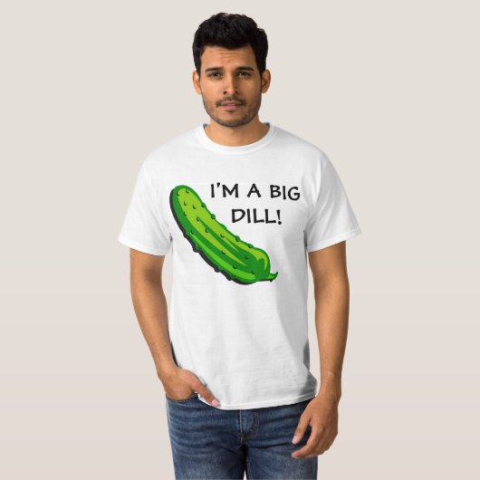 Ich bin EIN GROSSER DILL-T - SHIRT (Vorne ganz)