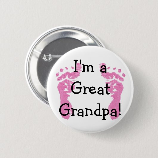 Ich bin ein großer Opa! Button (Vorne & Hinten)