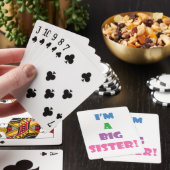 Ich bin ein großer Schwestertext Spielkarten (In Situ)
