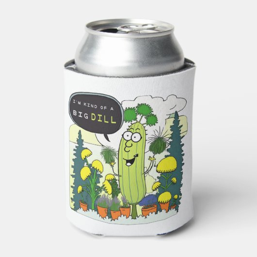 Ich bin ein großer Teufel - ein Bio Gartendesign Dosenkühler (Kanne Vorderseite)