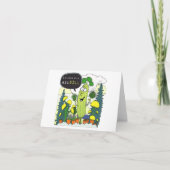 Ich bin ein großer Teufel - ein Bio Gartendesign Karte (Vorderseite)