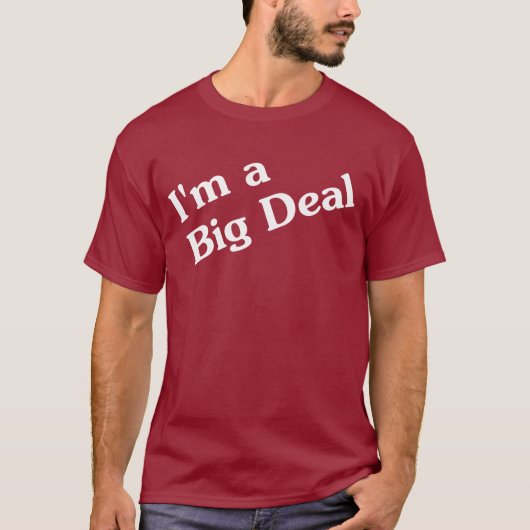 Ich bin ein großes Abkommen-T - Shirt (Vorderseite)