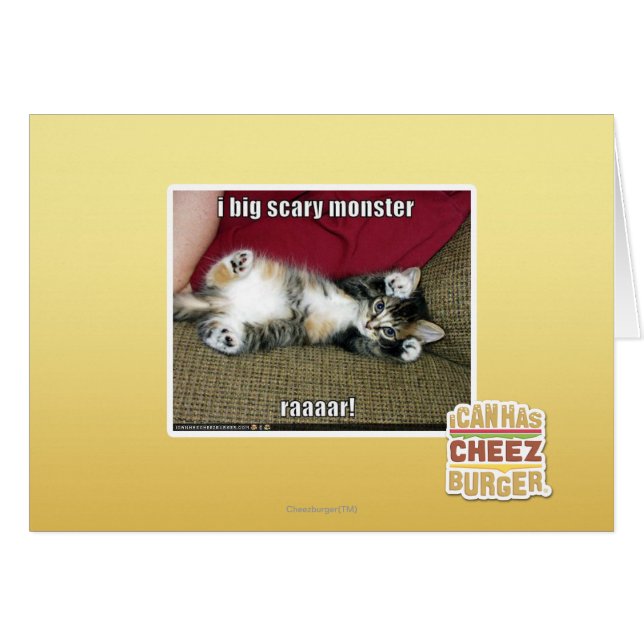 Ich bin ein großes beängstigendes Monster (Vorderseite (Horizontal))