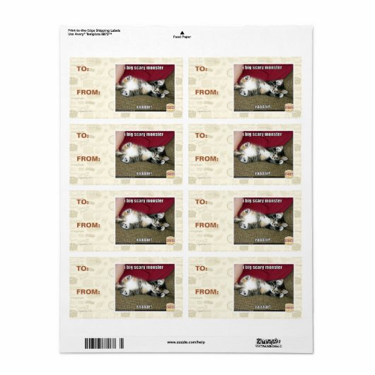 Ich bin ein großes beängstigendes Monster (Vorne)