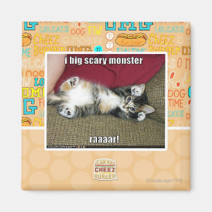 Ich bin ein großes beängstigendes Monster Magnet