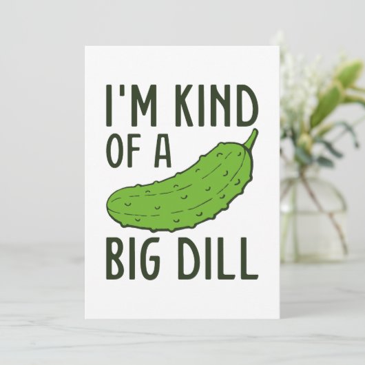 Ich bin ein großes Problem Dankeskarte (Stehend Vorderseite)