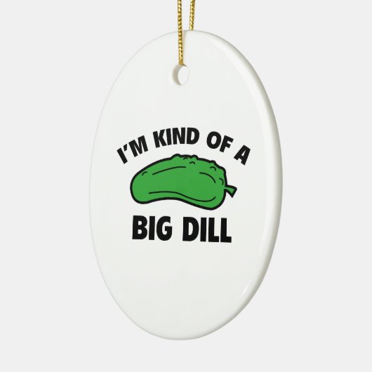 Ich bin ein großes Problem Keramikornament (Links)