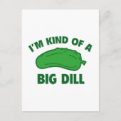 Ich bin ein großes Problem Postkarte (Vorderseite)