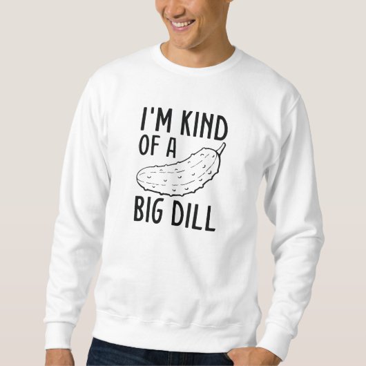 Ich bin ein großes Problem Sweatshirt (Vorderseite)