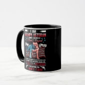 Ich bin ein Grumpierveteran, dem ich gedient habe, Tasse (Vorderseite Links)