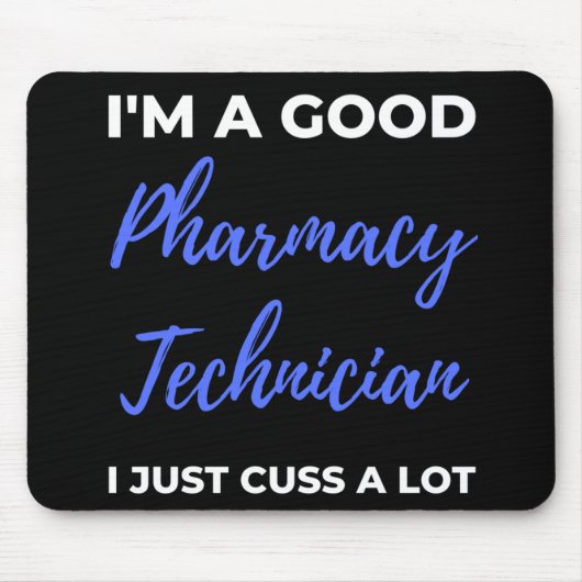 Ich bin ein guter Apotheker, den ich gerade viel s Mousepad (Vorne)