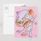 Ich bin ein guter Arbeiter Postkarte (Vorne/Hinten)