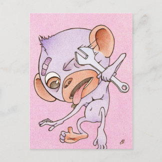 Ich bin ein guter Arbeiter Postkarte