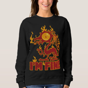 Ich bin ein guter Brenndrache Sweatshirt
