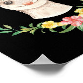 Ich bin ein guter Kitesfreund Niedliches Possum-Lo Poster (Ecke)