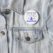 Ich bin ein guter Myositis Warrior Button (Beispiel)