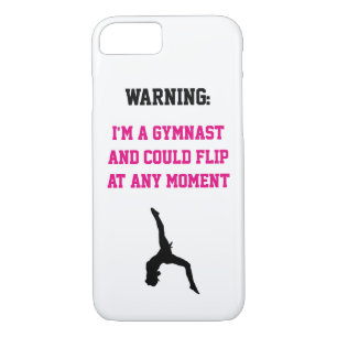 Ich bin ein Gymnast Magenta Gymnastik Spaß Zitat G Case-Mate iPhone Hülle