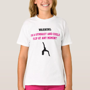 Ich bin ein Gymnast Magenta Gymnastik Spaß Zitat G T-Shirt