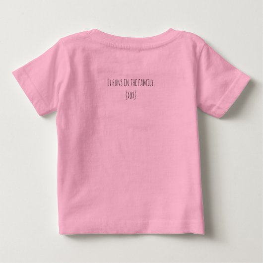 Ich bin ein Ham Baby T-shirt (Rückseite)