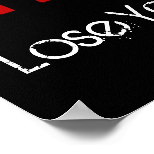 Ich bin ein Händler-Poster Poster (Ecke)