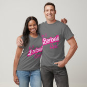Ich bin ein Hantel-Mädchen Geschenk T-Shirt (Unisex)