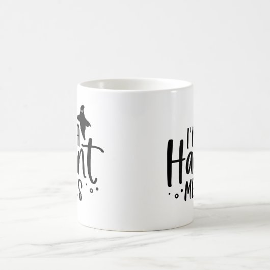 Ich bin ein Hasenchaos Kaffeetasse (Mittel)