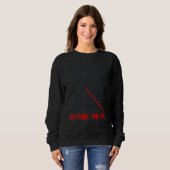 Ich bin ein Hausmeister, der außerhalb der Box den Sweatshirt (Vorne ganz)